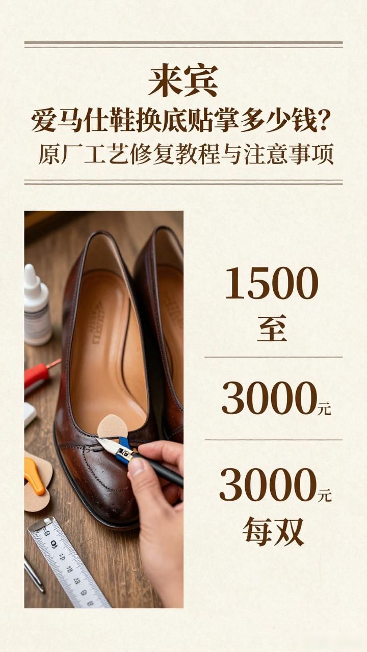 爱马仕鞋换底贴掌_爱马仕拖鞋贴底_爱马仕拖鞋底膜撕掉